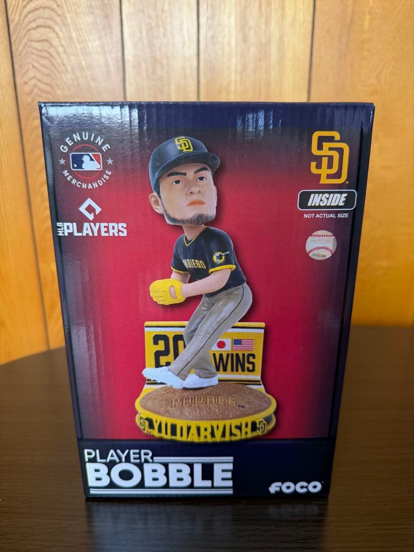 【日本限定1000個】ダルビッシュ有　日米通算200勝記念　ボブルヘッド