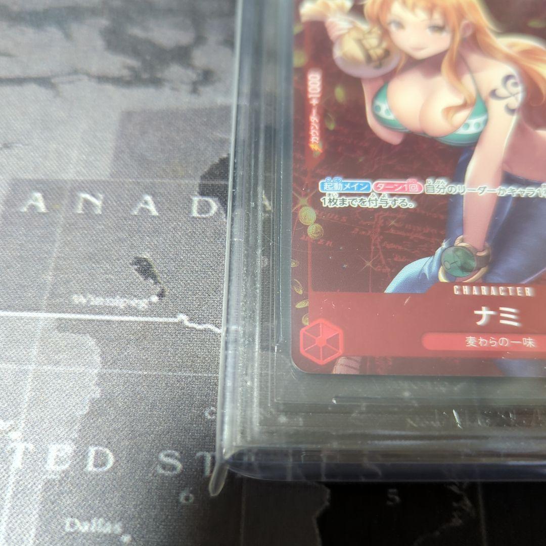 ワンピースカード ONEPIECE ナミ 黒 BGS10 ＞PSA10 プロモ