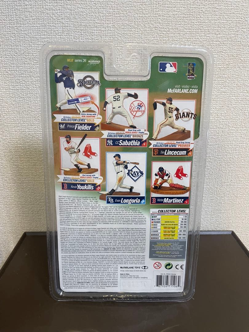 希少！プリンスフィルダー　ブリュワーズマクファーレンシリーズ 26 フィギュア