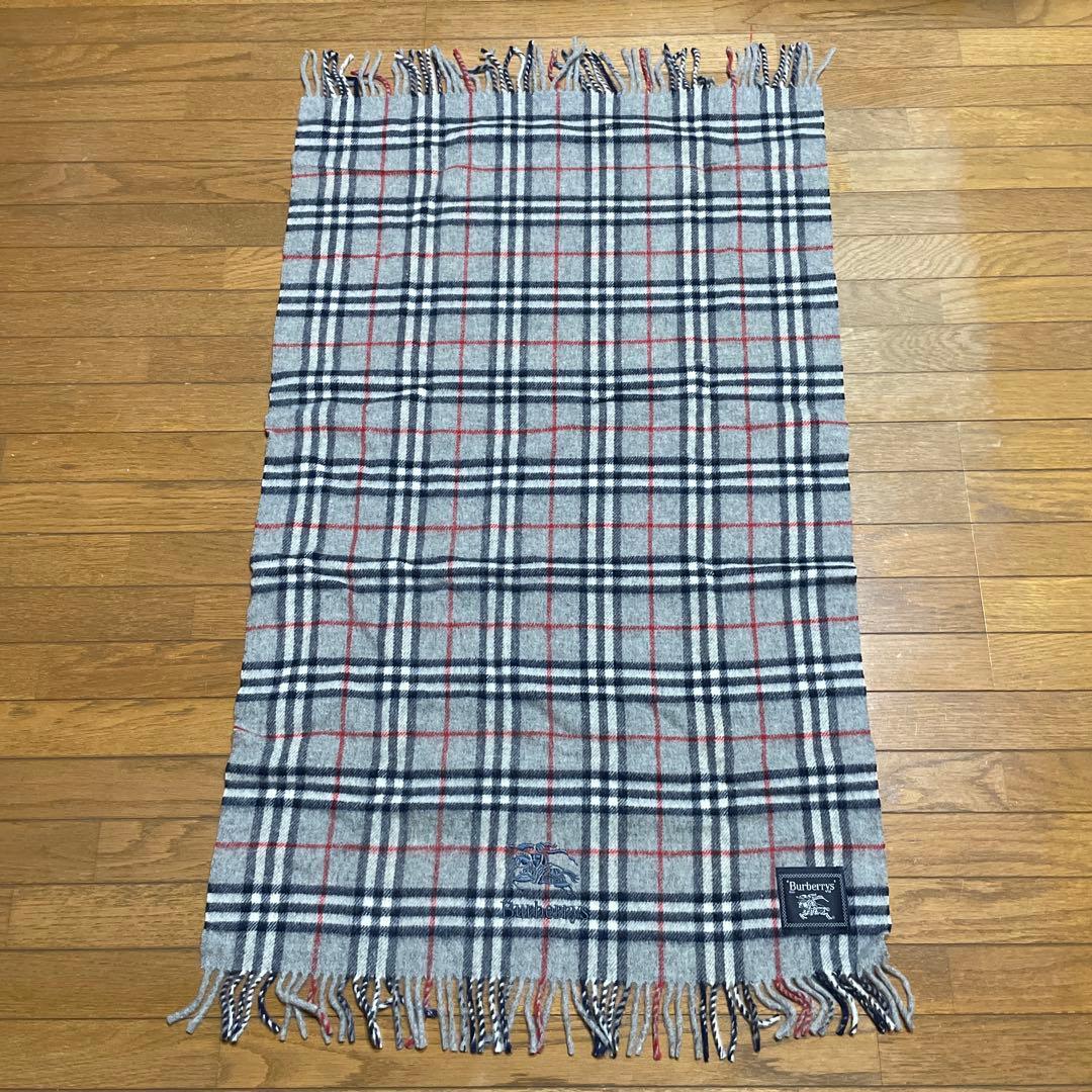 【Burberry】バーバリー　ひざ掛け　ブランケット