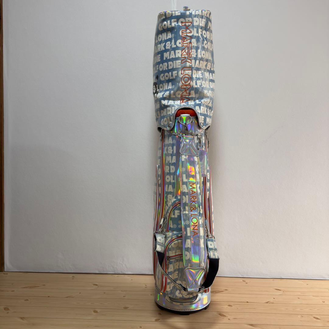 【完売品】マークアンドロナ キャディバッグ 9型 メンズ レディース ホワイト