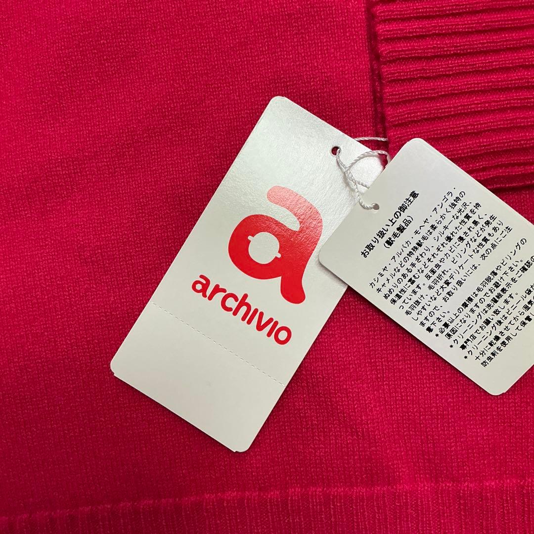 ❤️アルチビオ　カシミア100% タートルネックセーター　　38