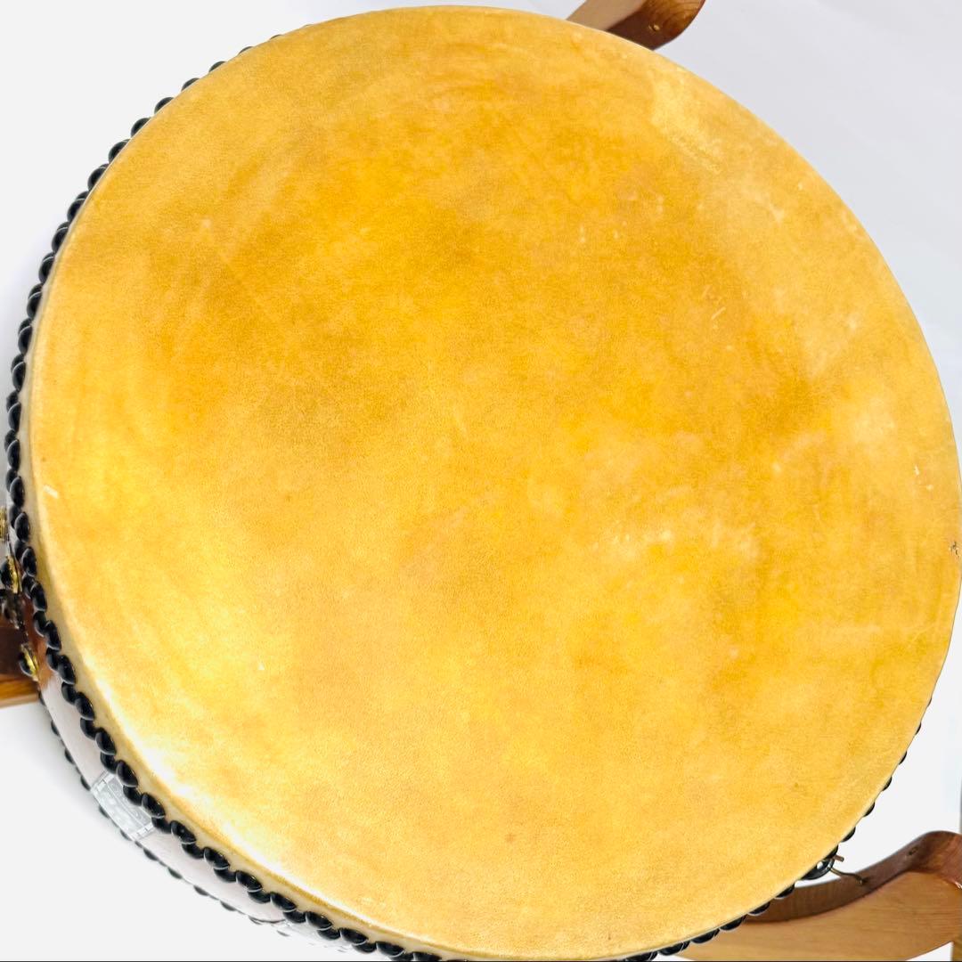 特別製 極上等 和太鼓 1尺5寸 平太鼓 欅胴 最高級モデル 美品 響き良好