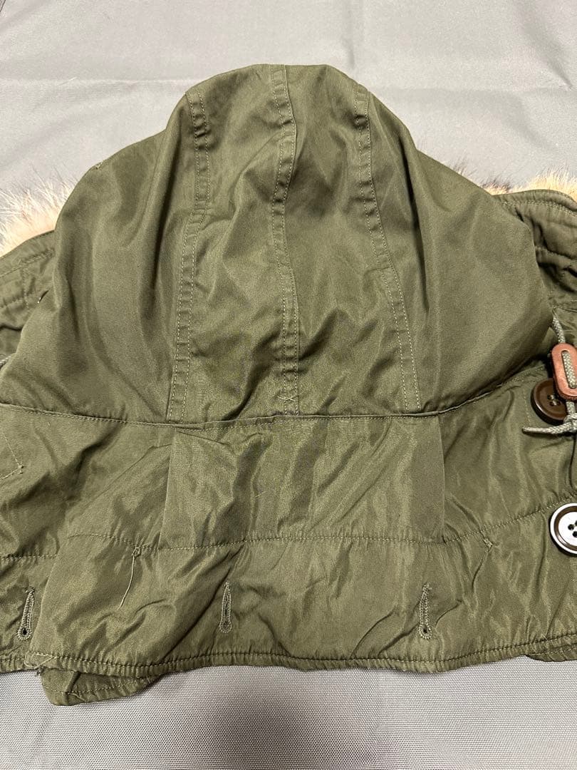 M-51 モッズコート用フード　ワイヤー不具合