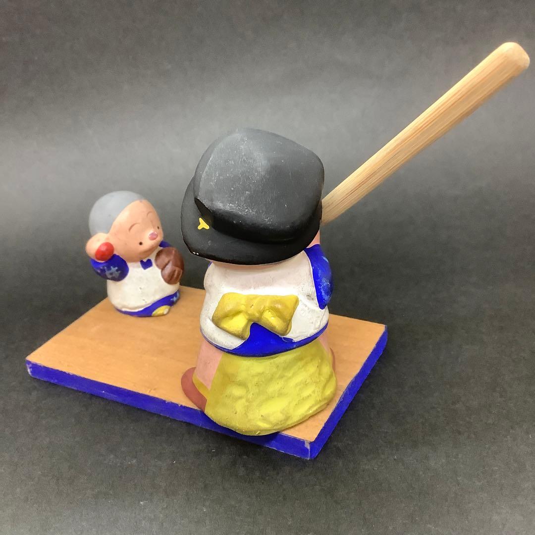 昭和レトロ　土人形　フクちゃん　キヨちゃん　戦前?