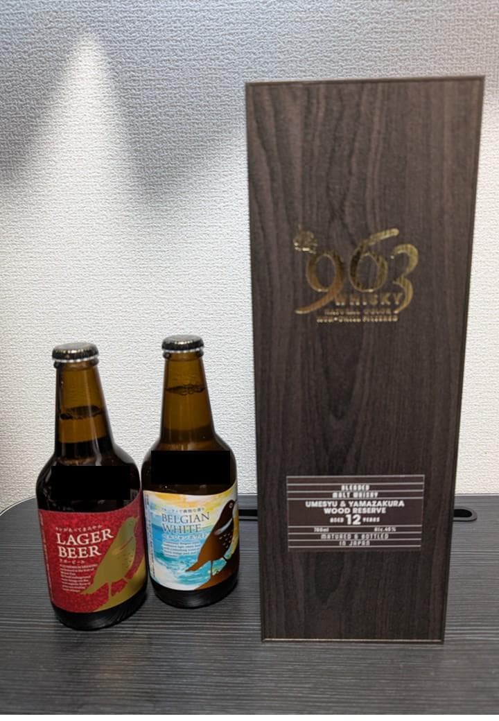 【タイムセール中】963umesyu&yamazakura ウッドリザーブ12年