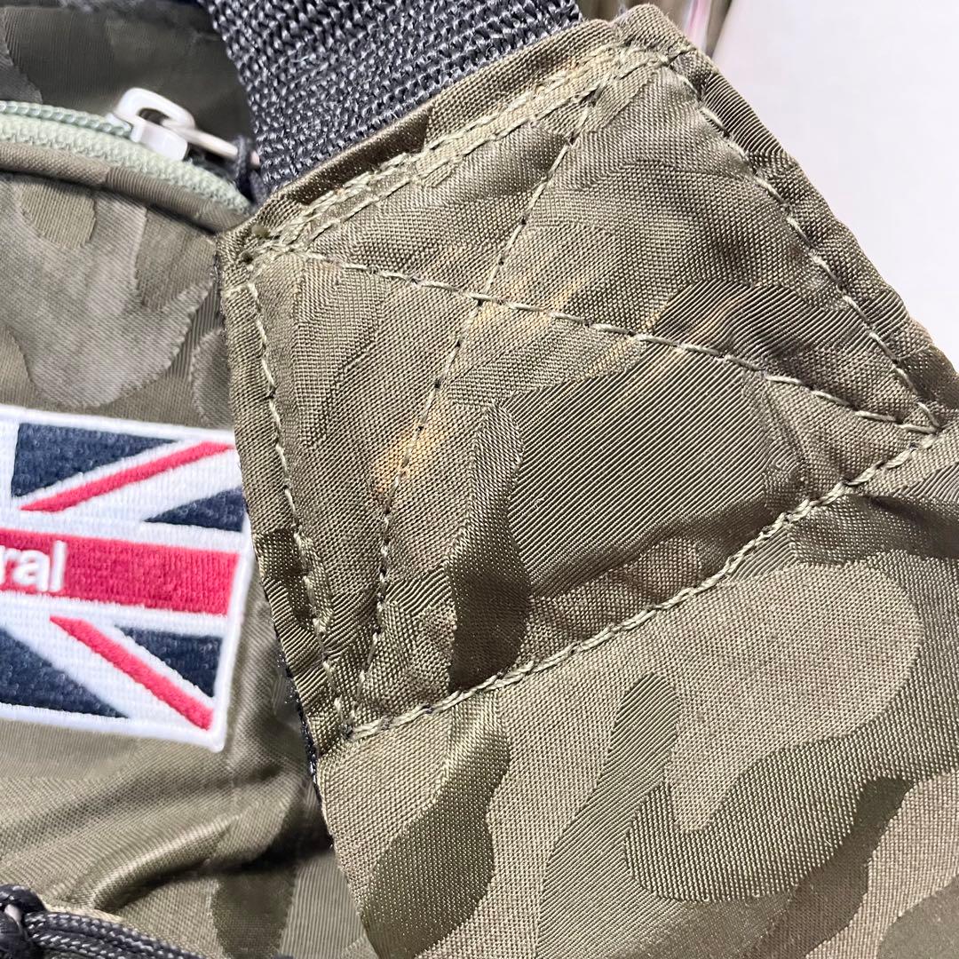 【良品】 Admiral スタンド　キャディバッグ　迷彩　カモフラ