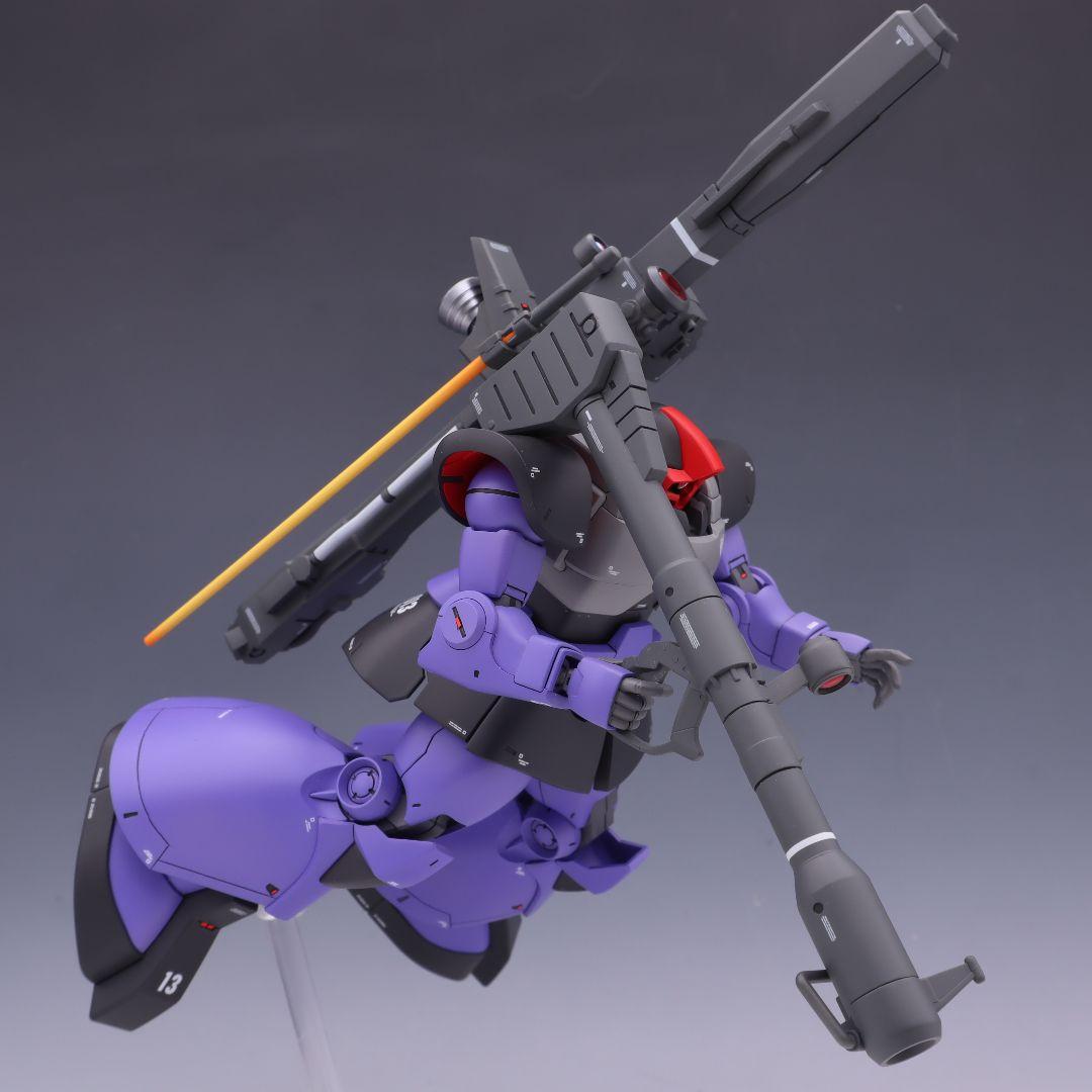 【匿名配送】HGUC 1/144 リックドム 改修 全塗装済み 完成品