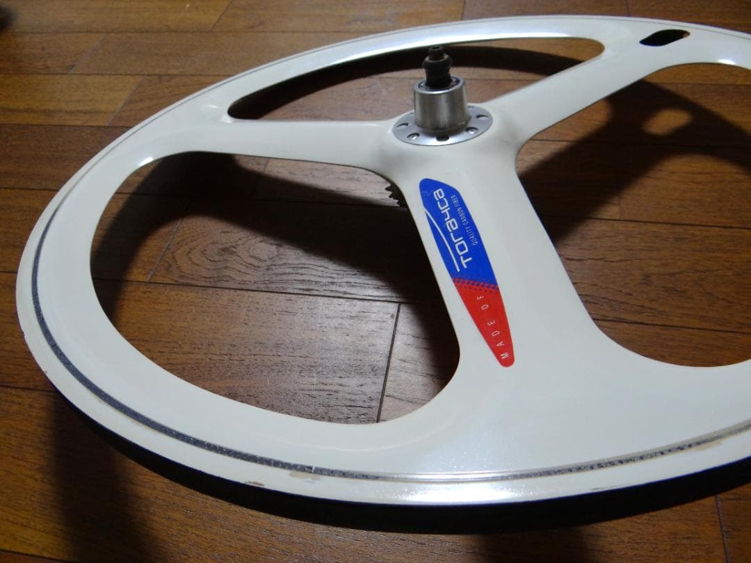 TORAYCA バトンホイール 650C リア カーボンチューブラー 東レ