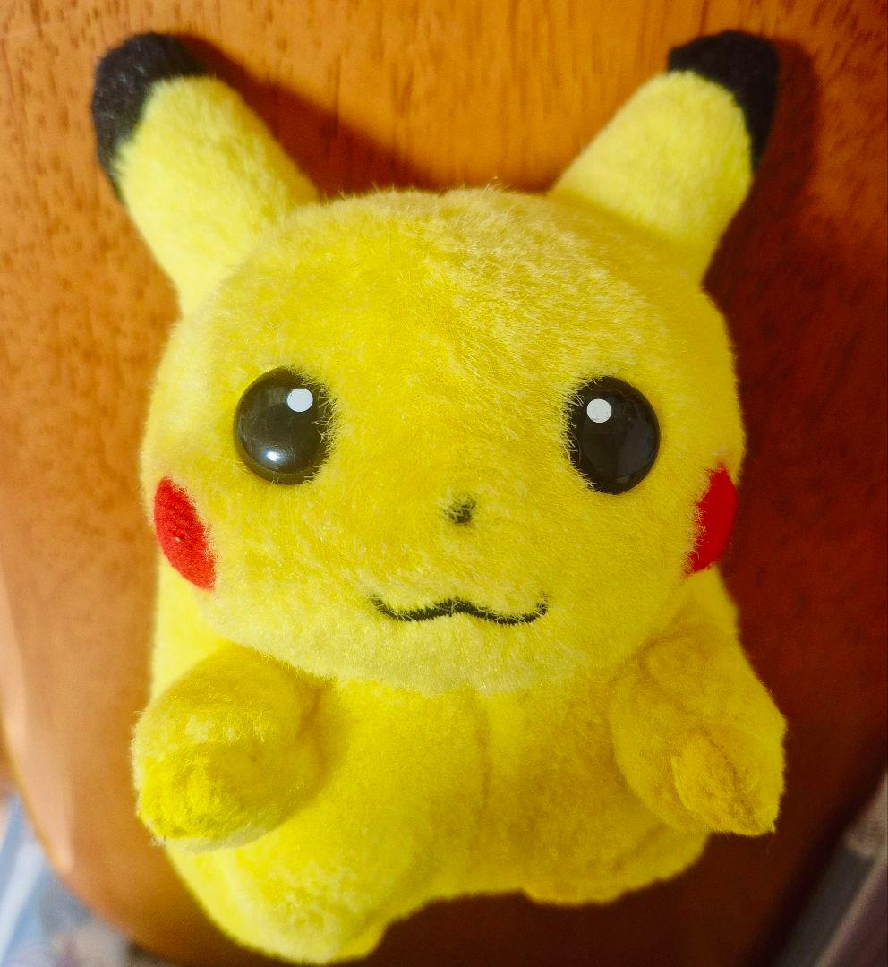 ポケモン ピカチュウ 初期 初代 レトロ TOMY ぬいぐるみ トミー ぬい活