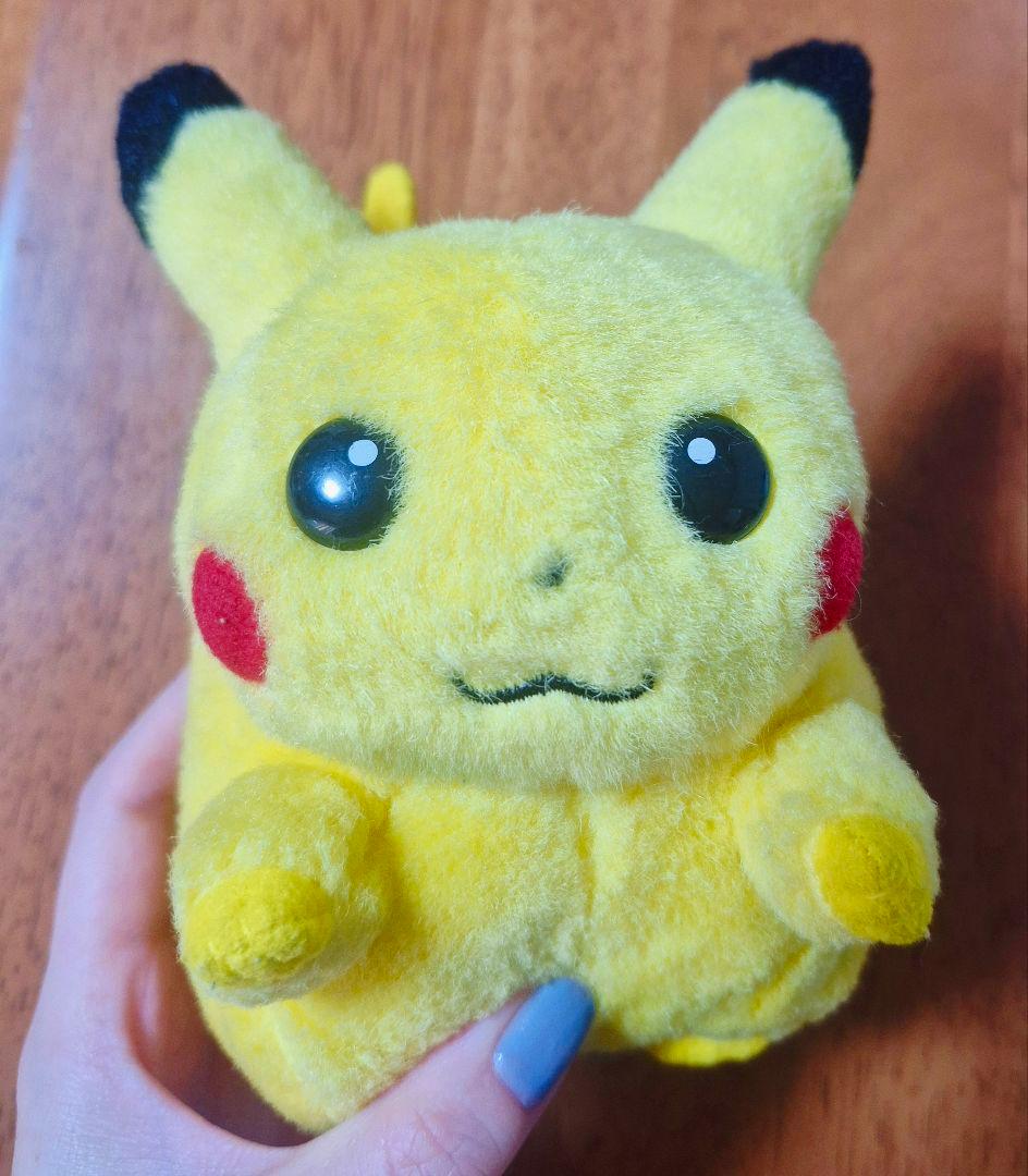 ポケモン ピカチュウ 初期 初代 レトロ TOMY ぬいぐるみ トミー ぬい活