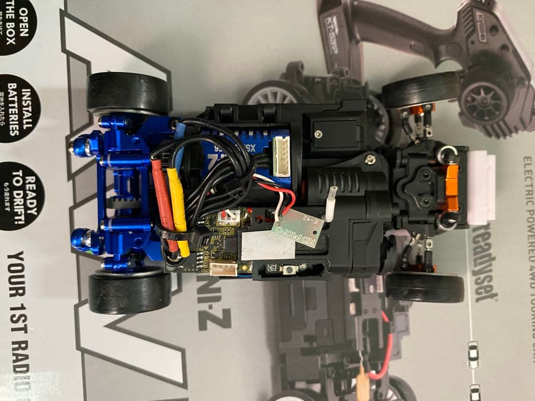 ミニッツ　MRD ブラシレス改造