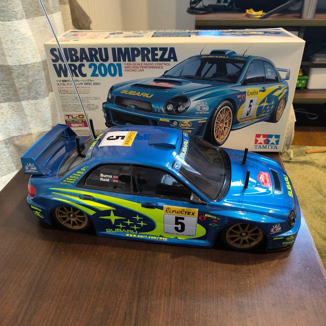 ホビーラジコン TAMIYA SUBARU IMPREZA WRC 2001