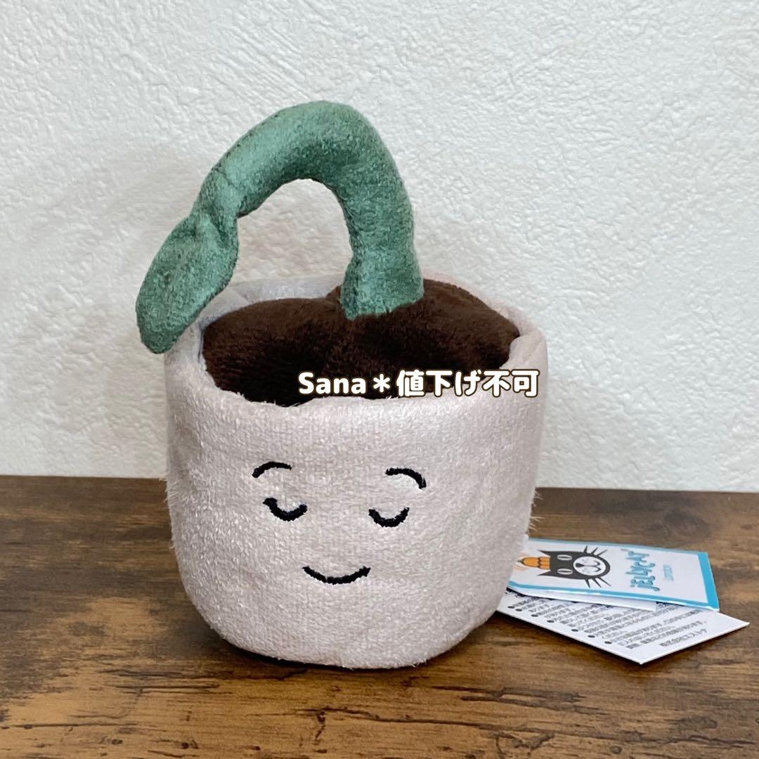 廃盤　新品タグ付き　ジェリーキャット　植物　観葉植物　鉢植え　ポット　芽
