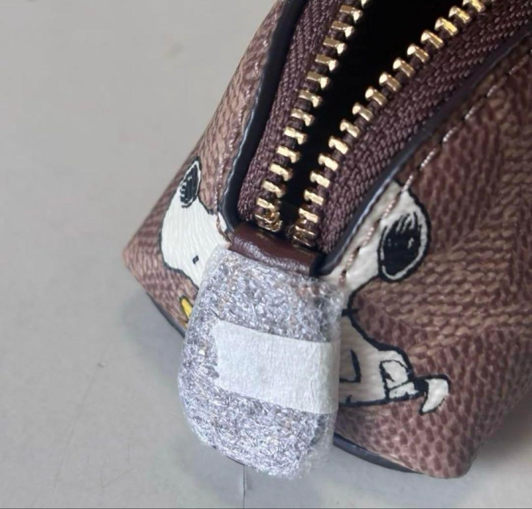 ⭐︎新品タグ付⭐︎【限定】COACH スヌーピー ポーチ/ペンケース