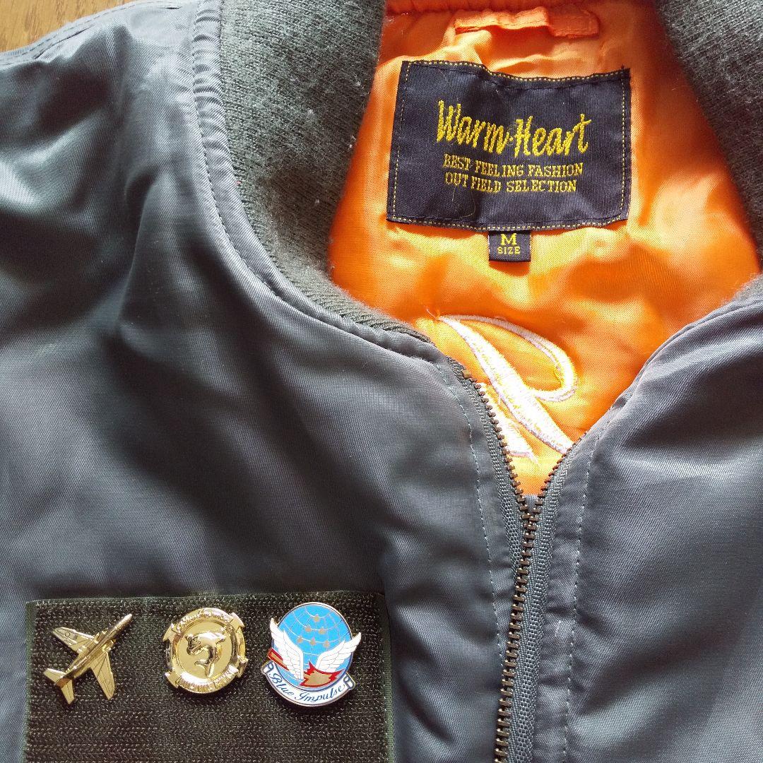 ブルーインパルス フライトジャケット フライトジャケット　MA-1　サイズM