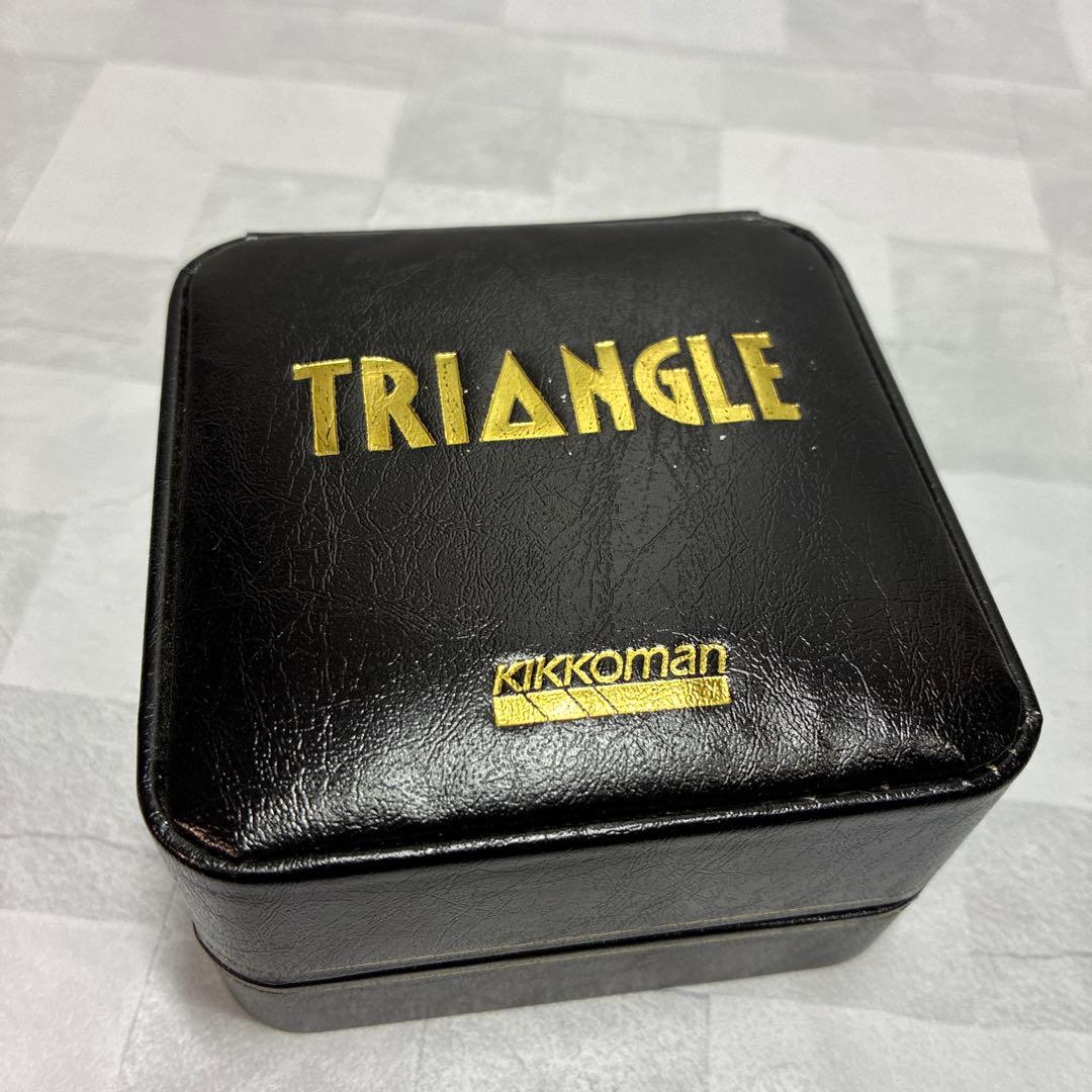 トライアングル 手巻き式 懐中時計 キッコーマン 懸賞 レトロ 非売品