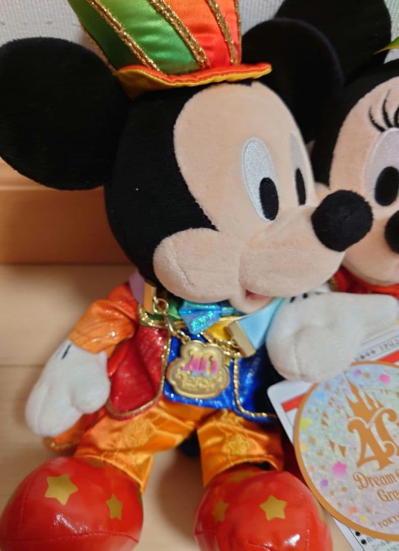 ディズニーランド40周年　グランドフィナーレ　ミッキーミニーぬいぐるみ　ドリーム