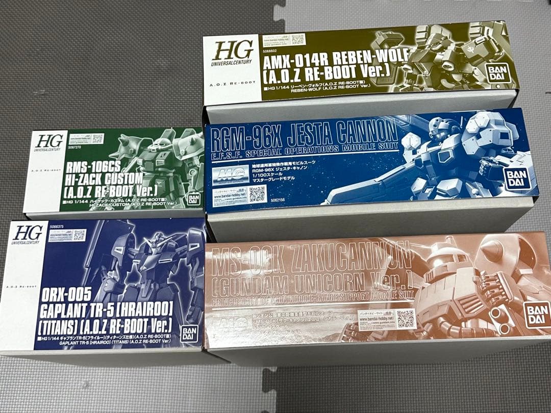 ガンプラMG + HGまとめ売り