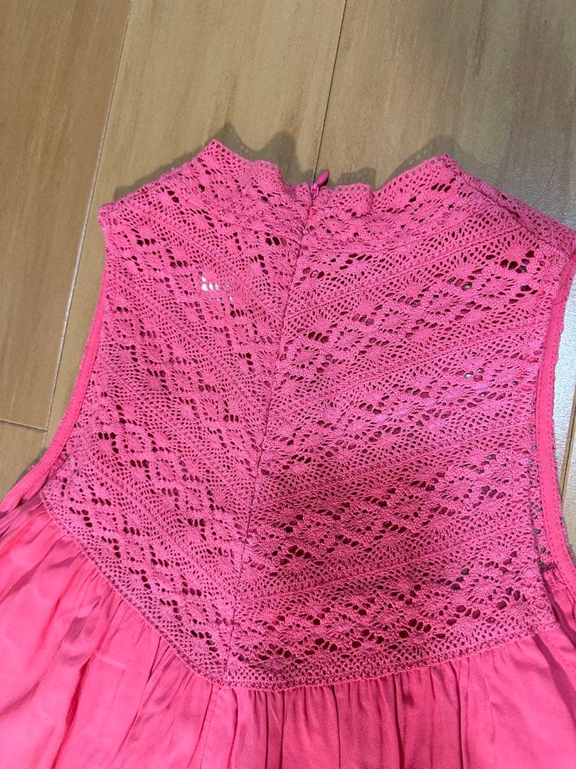 【SALE】【AHU Tahiti】ワンピース　Sサイズ　サーモンピンク