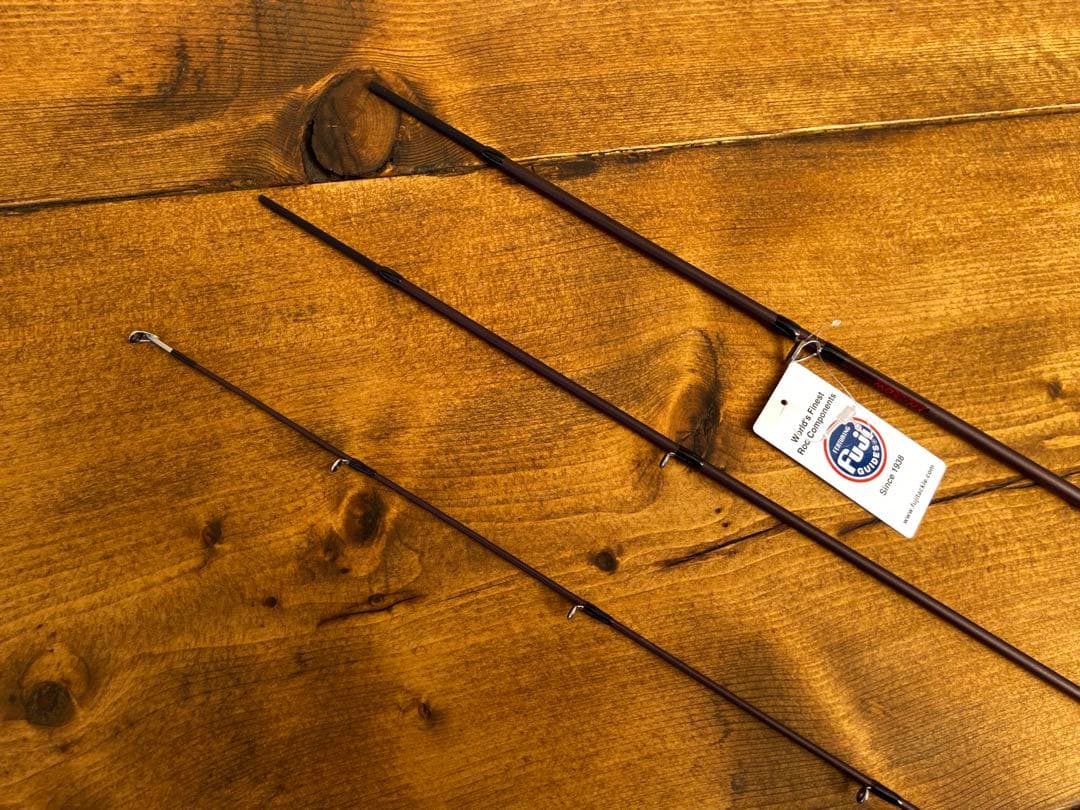トラウトロッド　パックロッド　ベイトロッド　渓流釣り　天然木グリップ　源流