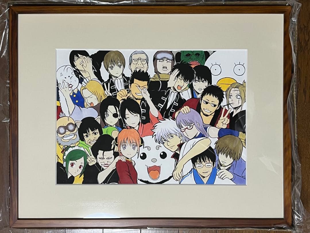 銀魂　複製原画　集合　額縁入り