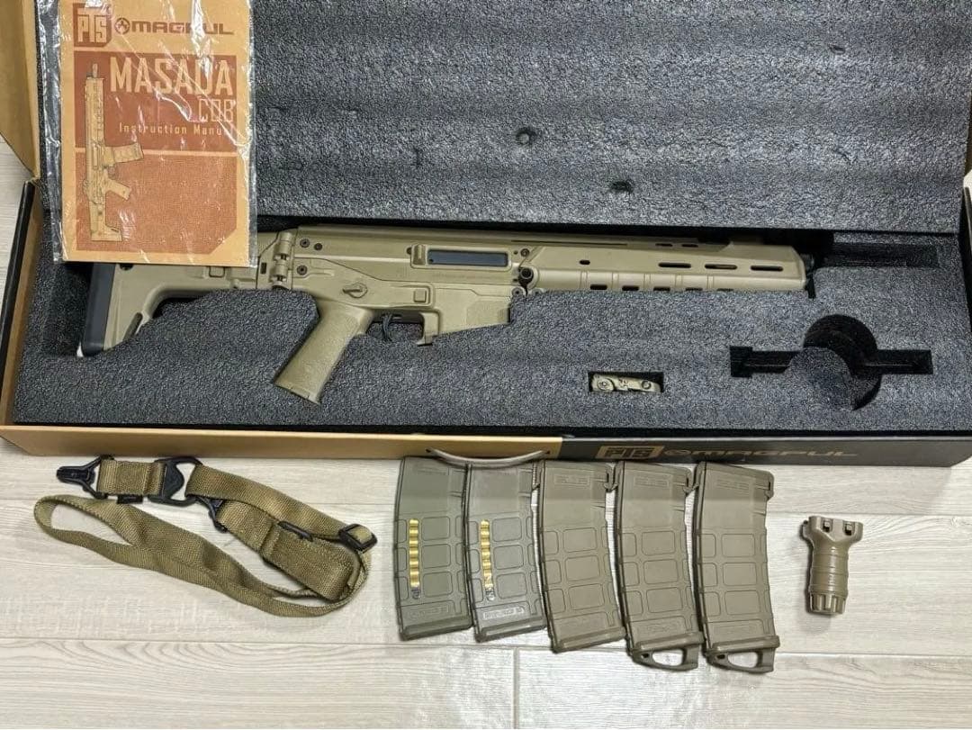 【希少】PTS MASADA CQR 電動ガン