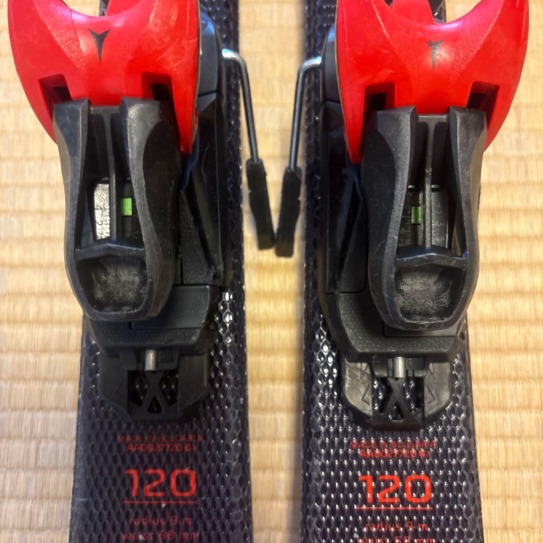 ATOMIC J2 スキー レッド/ブラック　120