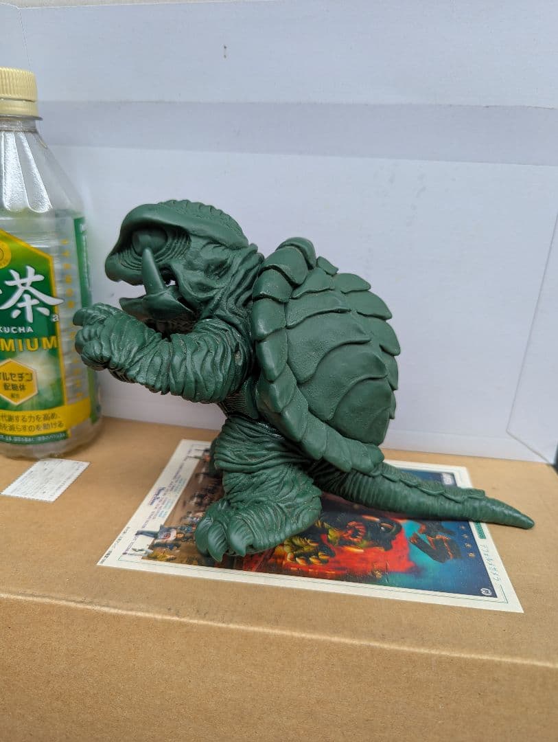 【怪獣ガメラのプラモデル(前田裕幸デフォルメ版)1/250】1995 自作中古品