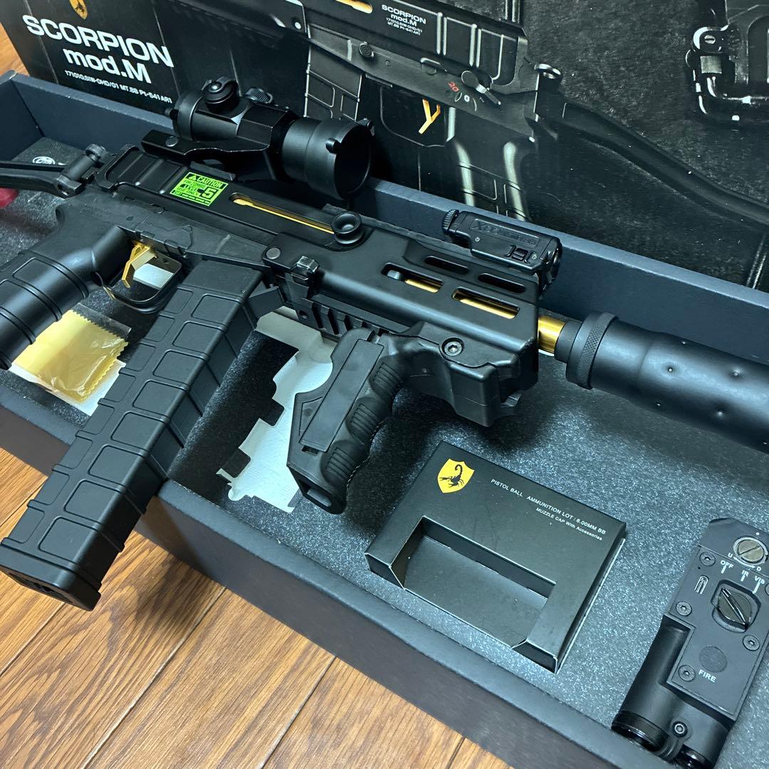 東京マルイ スコーピオン mod.M フルアタッチメント