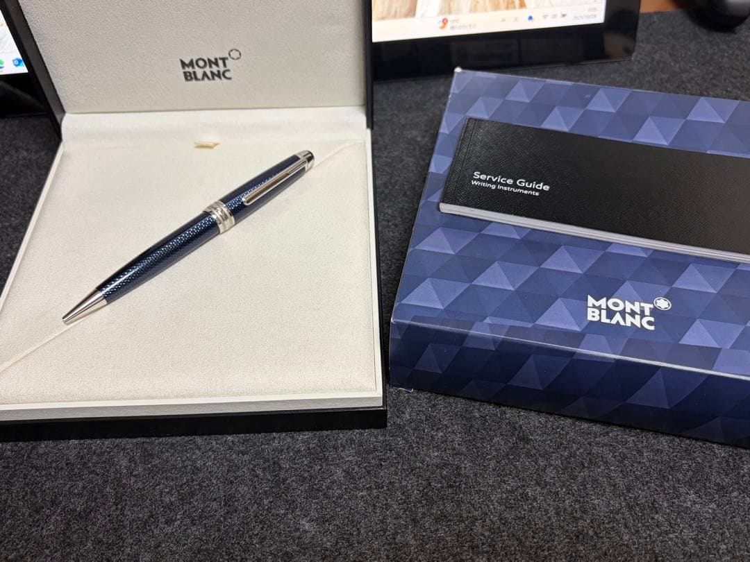 モンブラン マイスターシュテュック ブルーアワー ボールペン ミッドサイズ