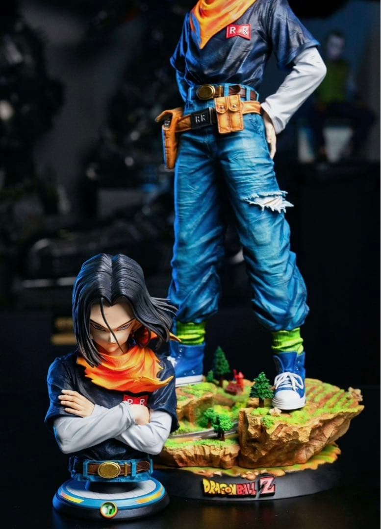 ドラゴンボール 1／6スケール 人造人間17号 フィギュア ガレージキット