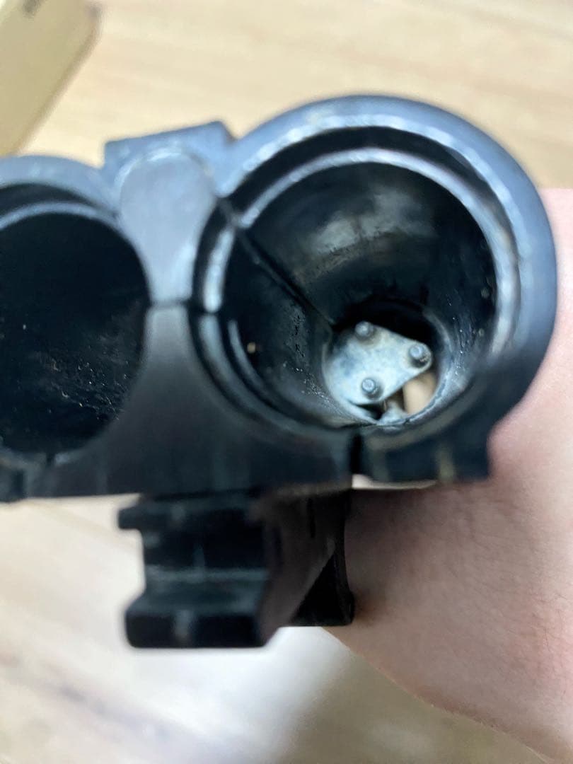 専用品 発火モデルガン ABS樹脂製 マッドマックス 木製ストック 手動動作◎