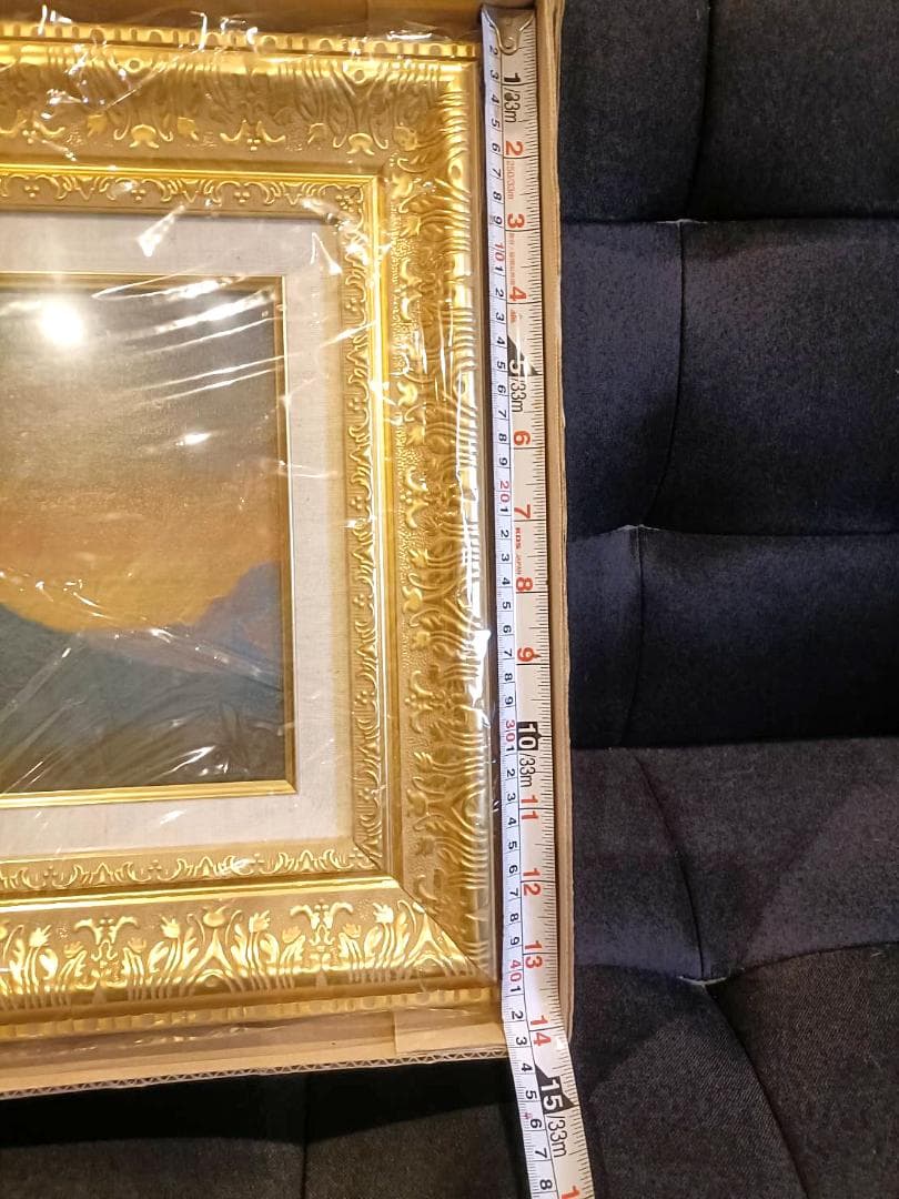 【週末限定お値引き】油彩画 / 青富士