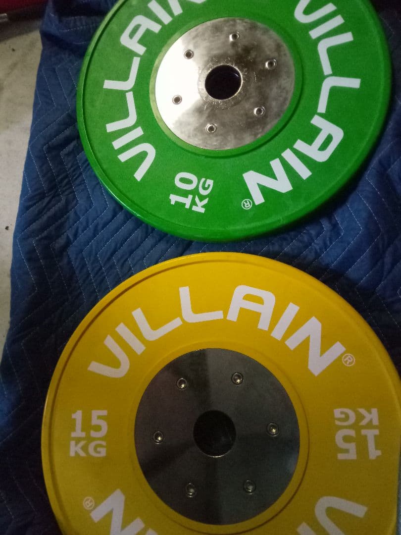 バーベルプレートセット　VILLAIN　MuscleArts　引き取り限定