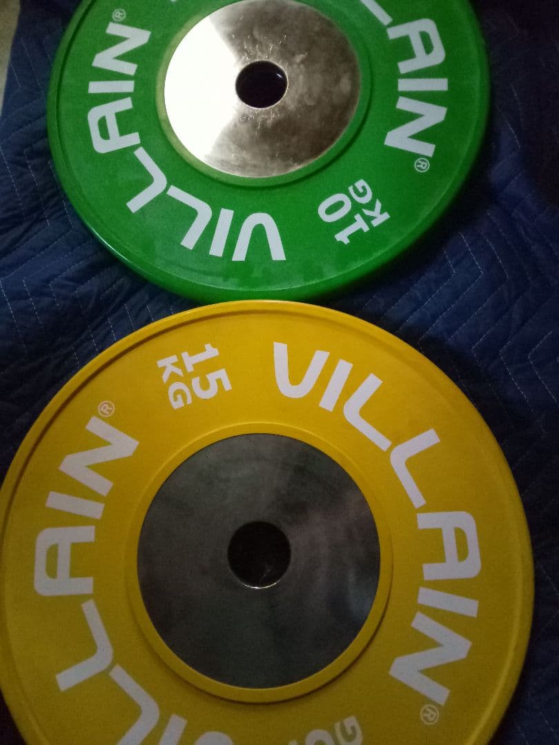 バーベルプレートセット　VILLAIN　MuscleArts　引き取り限定