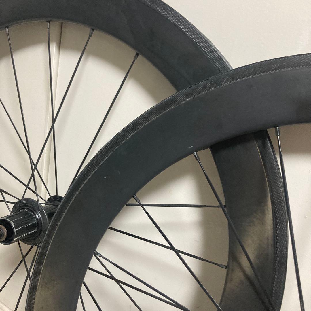 スーパーチーム　カーボンホイール　60mm 11s