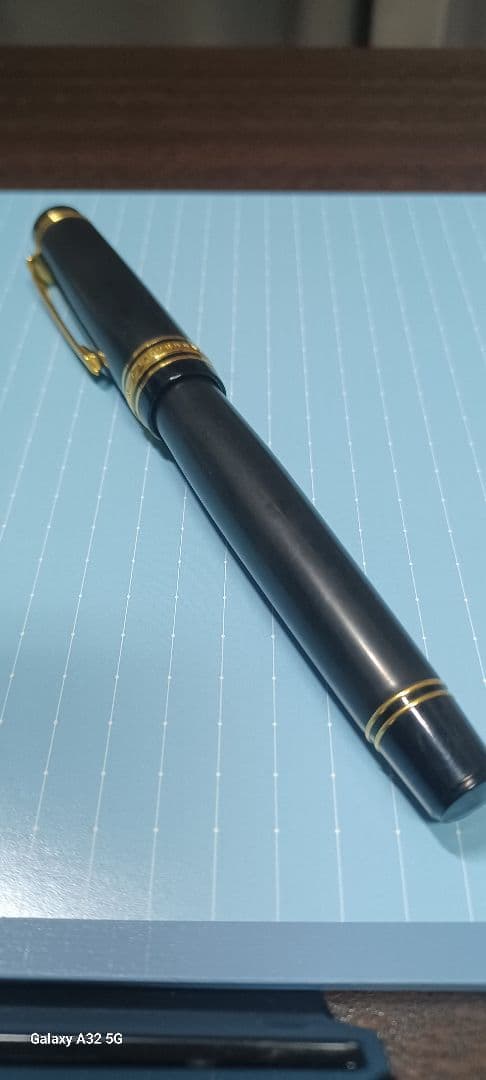 麻辣おひつじさま カスタム845 75周年 万年筆 M 中字 エボナイト