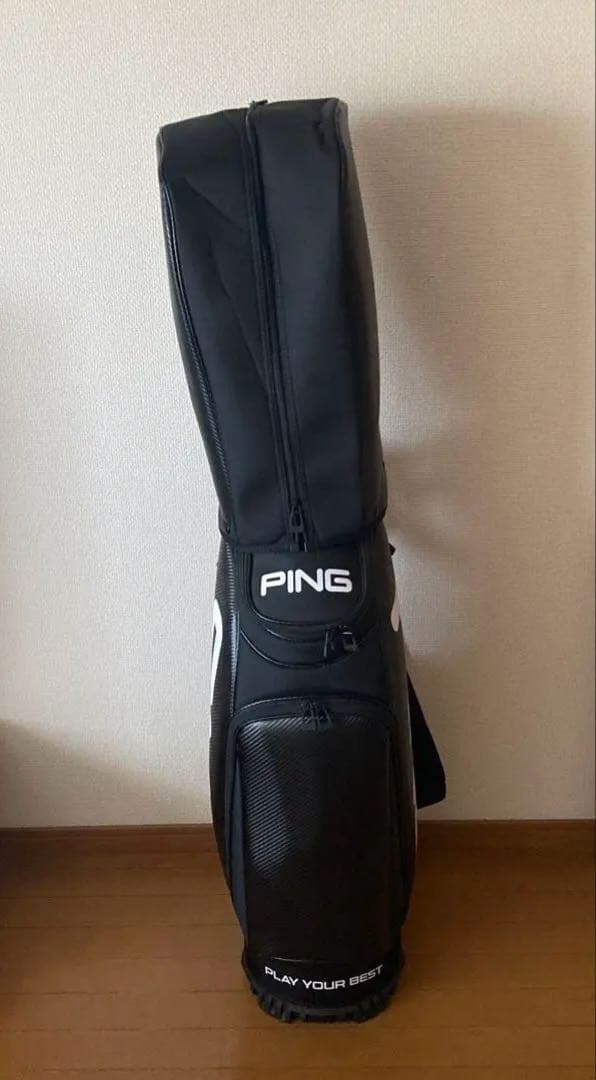 未使用品　PING ツアーライトキャディバッグ　ブラックです