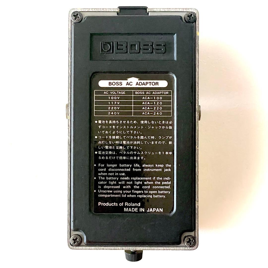 1983年日本製 JRC4558DD艶有 BOSS SD-1 オーバードライブ