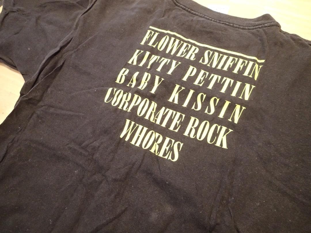 １９９３年頃購入nirvanaニルヴァーナTシャツ・サイズL