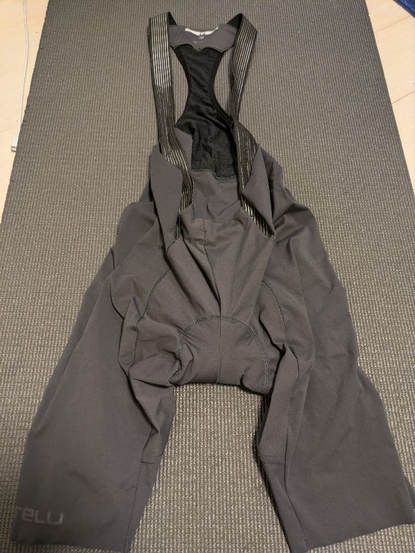 カステリFREEAERO RC BIBSHORT ダークグレーXLサイズ