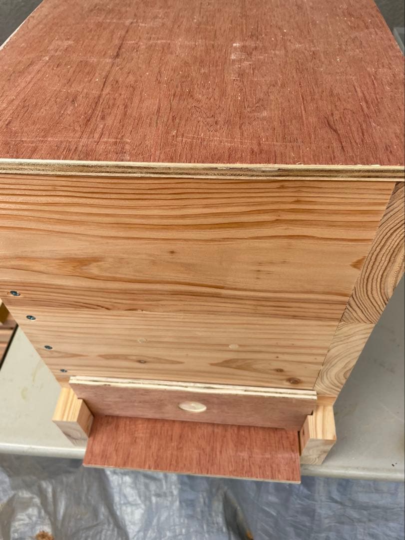 日本蜜蜂重箱式巣箱ハニーズハウス！超訳あり特価！ニセット！送料無料！