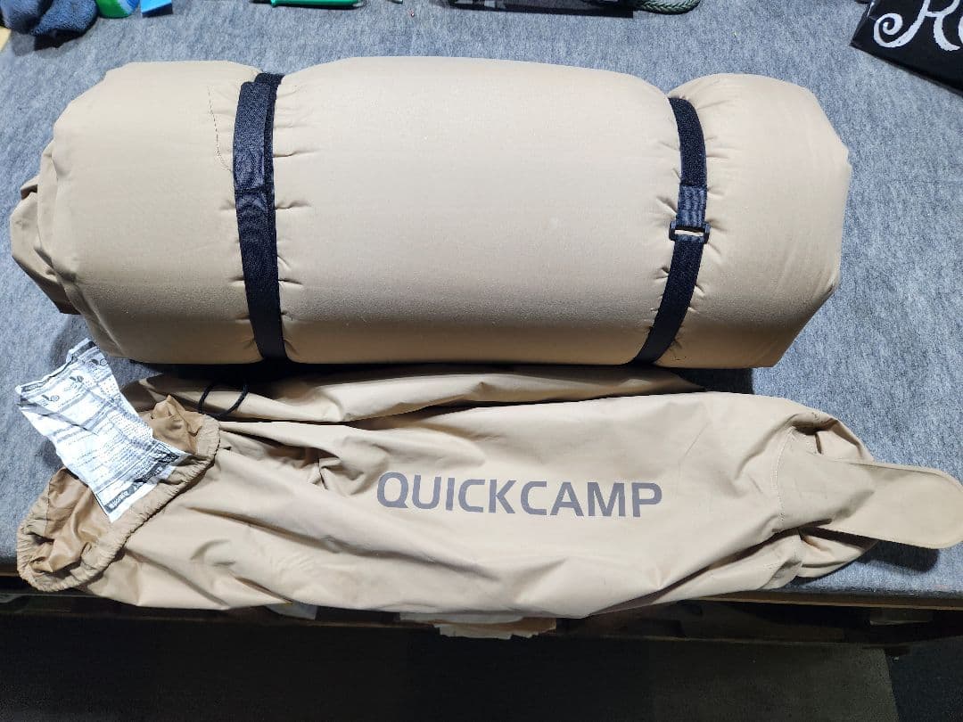 QUICK CAMP クイックキャンプ　インフレーターマット10cmダブルサイズ