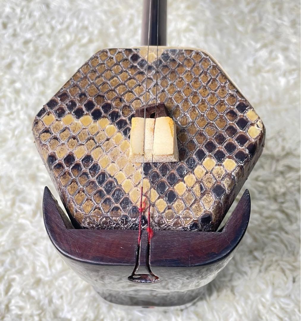 中国 弦楽器 二胡　林生　ハードケース付き