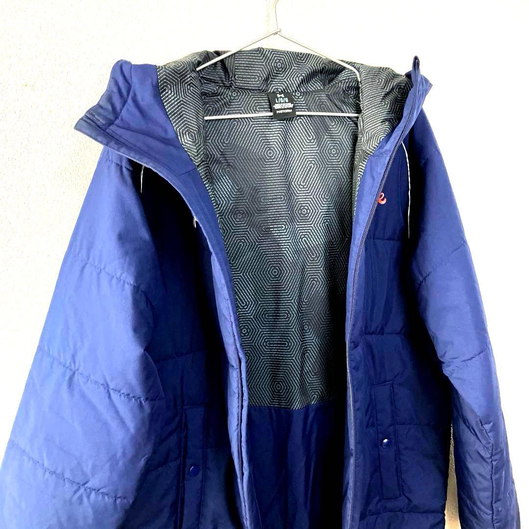 アンダーアーマー 【アランマーレ】インサーレティッドジャケット、ネイビー、L