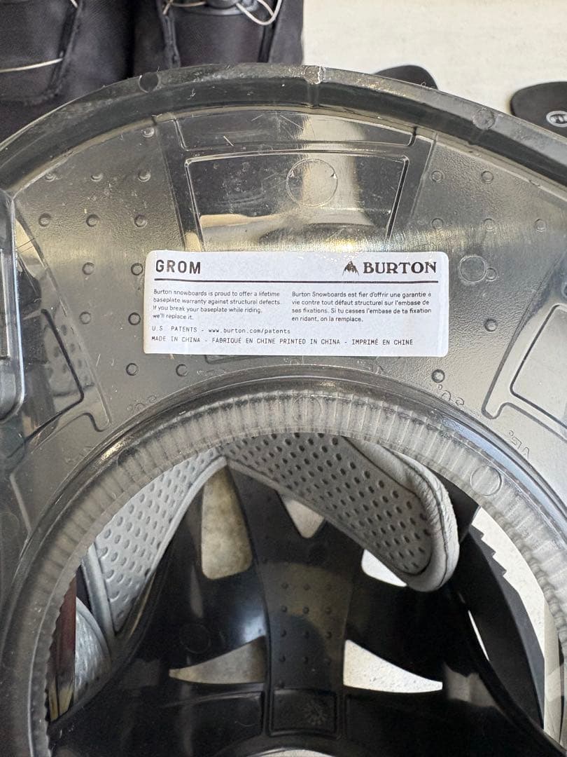 Burton GROM ビンディング　と　DUB　22.0cmブーツセット