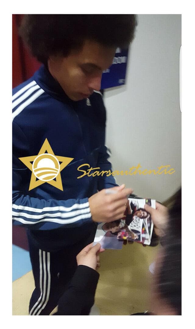 直筆サイン入り写真 アクセル・ヴィツェル SA鑑定済