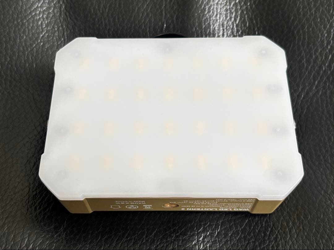 WAQ LED LANTERN2 タン 最大1650lm LED ランタン