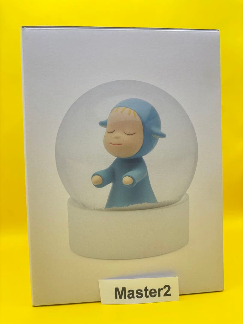 奈良美智スノードーム(青) 『Little Wanderer 』新品